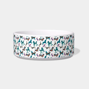 Floral Dogs Bowl
