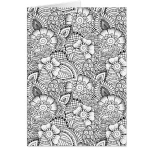 Floral Doodle Pattern
