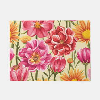 Floral Doormat