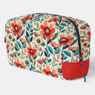 Floral dopp kit