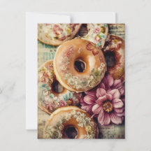 Floral Doughnuts