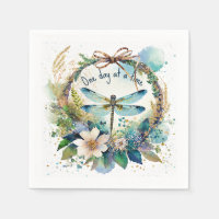 Floral dragonfly One day at a time