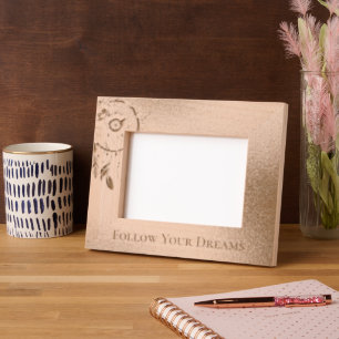 Floral Dream Catcher Etched Frames