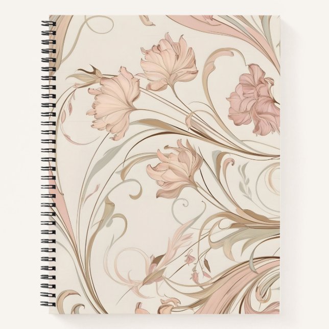 Floral Dream Notebook (Front)