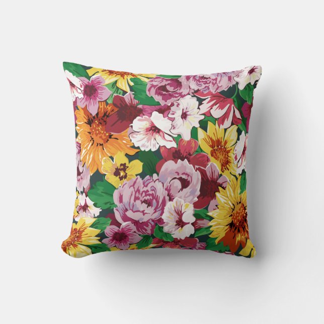 Floral Dreams #1 @ Susiejayne Cushion (Front)