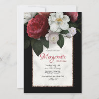 Floral Dreams Birthday Invitation