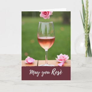 Floral Drink Mothers Day Card