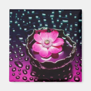 Floral Droplets Magnet