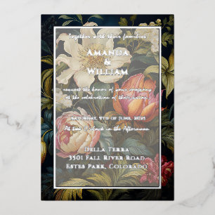 Floral Dutch Painting 17th 18th cent. Wedding