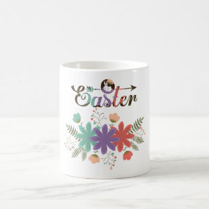 Floral Easter Illustration Coffee Mug