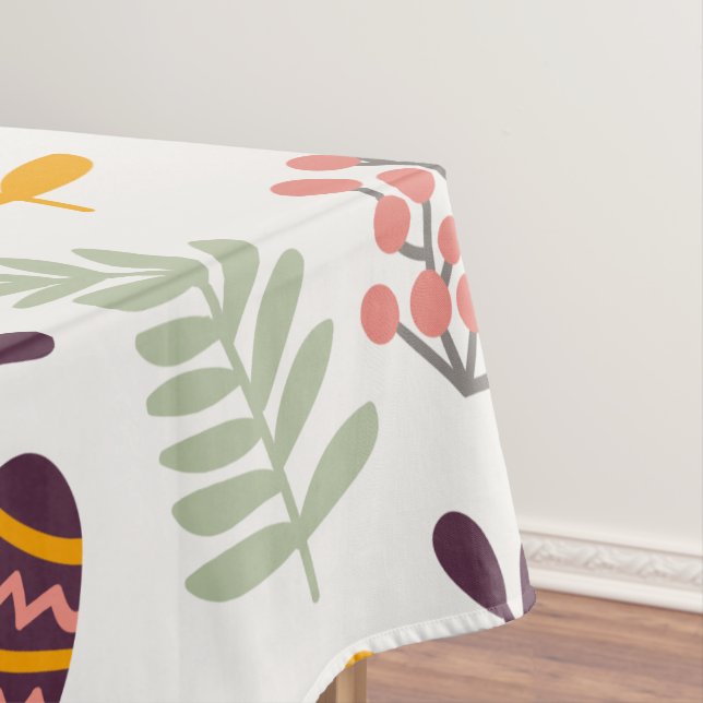 Floral Easter Spring Pattern | Tablecloth (In Situ)