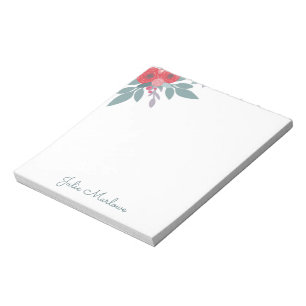 Floral Edge Script Name  Notepad