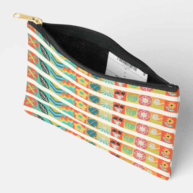 Floral - Edith Accessory Pouch (Open)