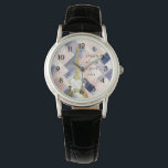 Floral Eiffel Tower Paris is Always A Good Idea Watch<br><div class="desc">Cream Blush floral Gold glam Eiffel Tower Paris is always a good idea</div>