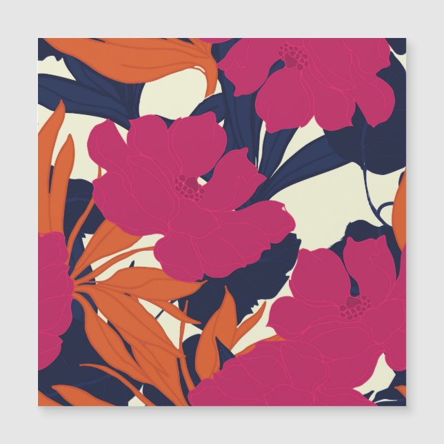 Floral elegance: abstract pattern (Front)