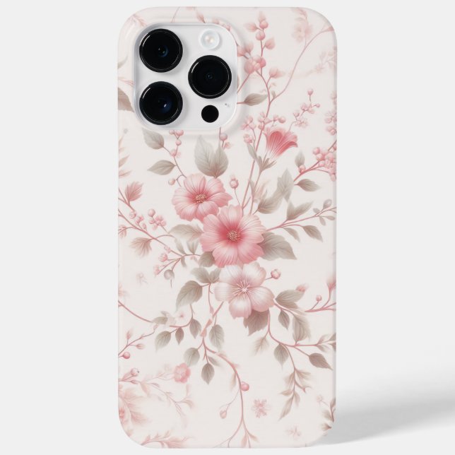Floral Elegance Case-Mate iPhone Case (Back)