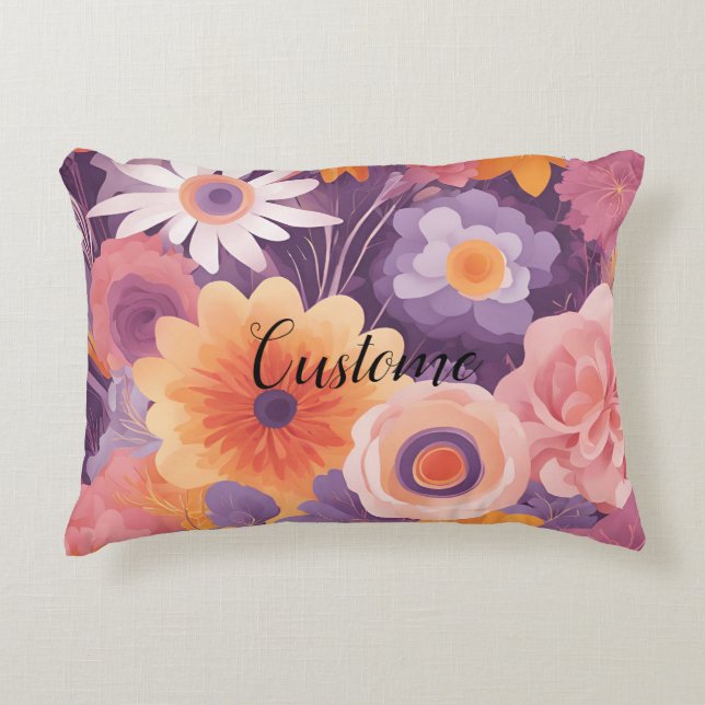 Floral elegance for your pillow (Front)