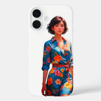 Floral Elegance iPhone 16 Case