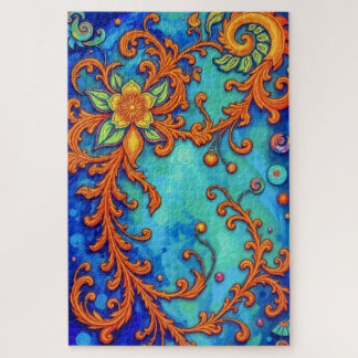  Floral Elegance Jigsaw Puzzle