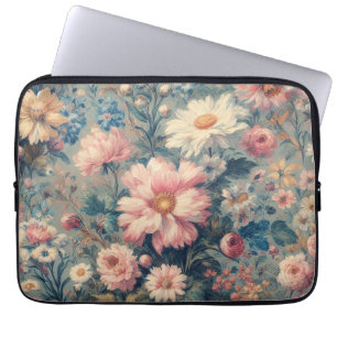 Floral Elegance Laptop Sleeve