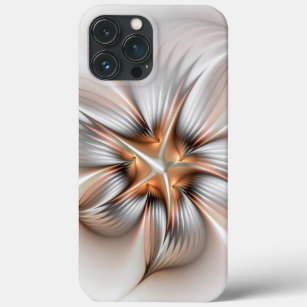 Floral Elegance Modern Abstract Fractal Art iPhone 13 Pro Max Case