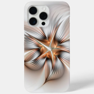 Floral Elegance Modern Abstract Fractal Art iPhone 15 Pro Max Case