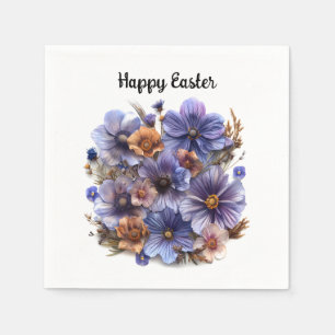 "Floral Elegance Napkins