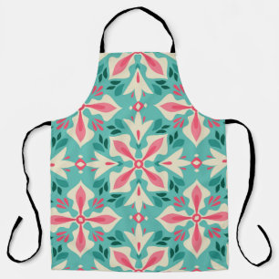 Floral elegance: seamless vintage motif. apron