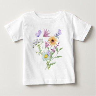 Floral Elegance Tee – Soft Pastel Blooms