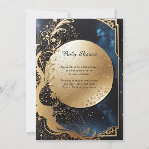 Floral Elegant Baby Shower Invitation