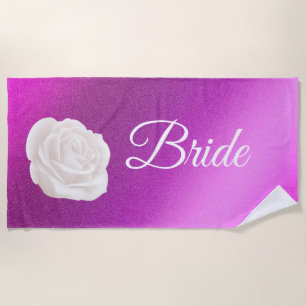 Floral Elegant Beach Towel