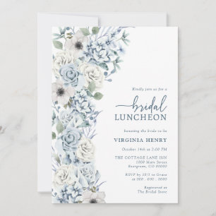 Floral Elegant Bridal Luncheon Invitation