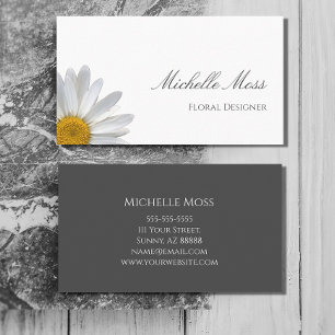 Floral Elegant Business Card