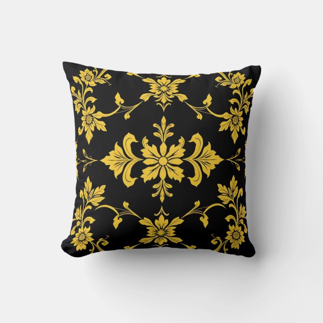Floral Elegant Luxury Modern Collection Cushion (Front)