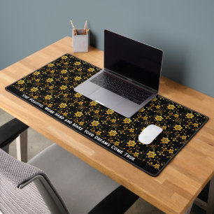 Floral Elegant Luxury Popular Collection Desk Mat