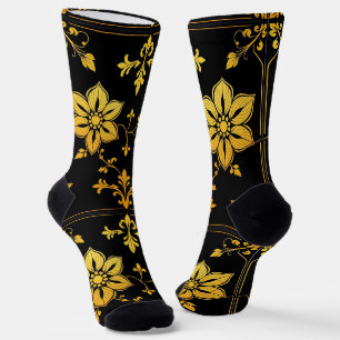 Floral Elegant Luxury Popular Collection Socks