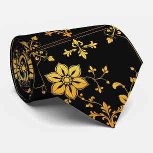 Floral Elegant Luxury Popular Collection Tie