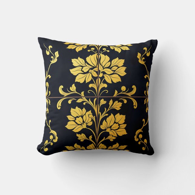 Floral Elegant Luxury Trendy Collection Cushion (Front)