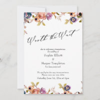 Floral Elegant Postponed Wedding Worth the Wait