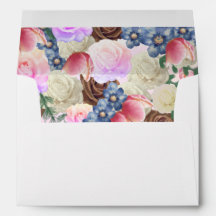 FLORAL ELEGANT RUSTIC PINK, BROWN, BEIGE WEDDING