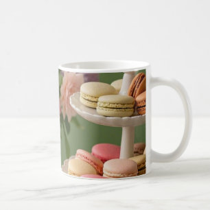 Floral elegant teacup queen of hearts coffee mug