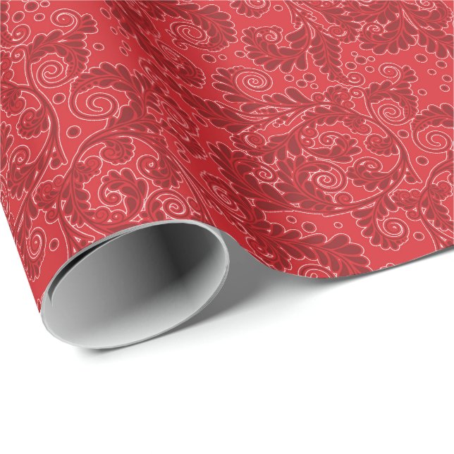 Floral Elegant Wrapping Paper (Roll Corner)