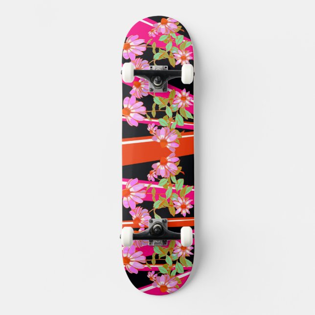 Floral Energy Skateboard (Front)
