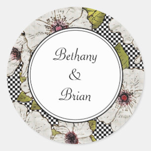 Floral Envelope Seals