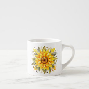 Floral  espresso cup