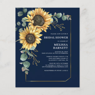 Floral Eucalyptus Bridal Shower Invitation