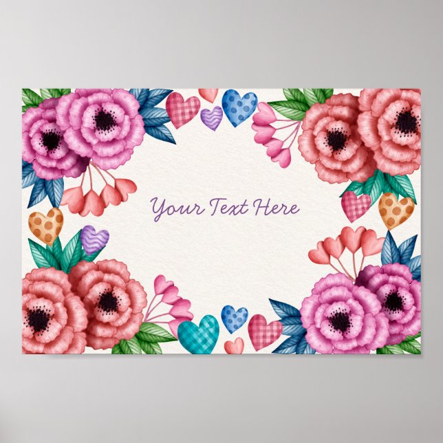 Floral Event Poster (Front)