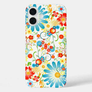 Floral Explosion of Colour iPhone 16 Plus Case
