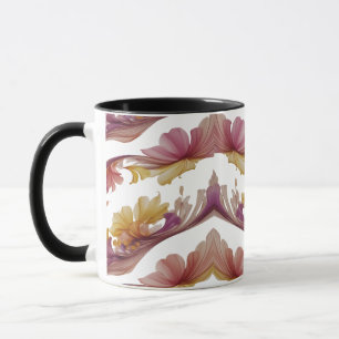 Floral Explosion – Vibrant Abstract Flower Burst Mug