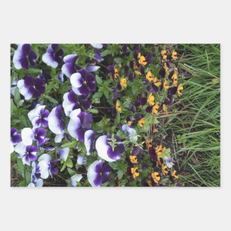 Floral Explosion Wrapping Paper Sheet